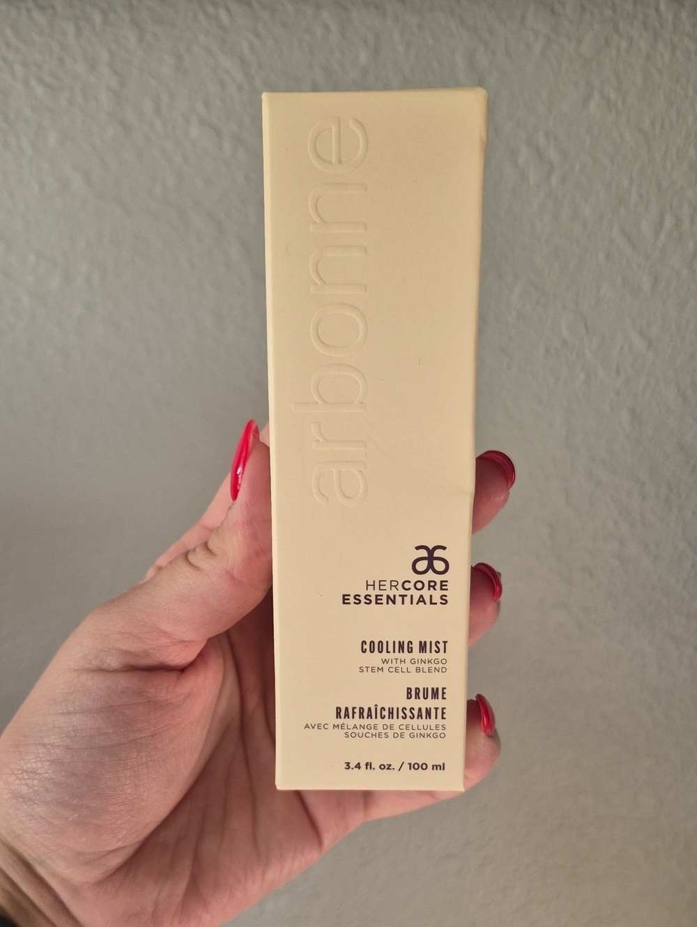 Arbonne HerCore Essentials Cooling Mist - NIB